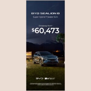BYD SEALION 8 Available_Pull Up Banner_ACT